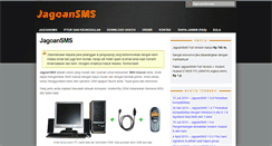 Desktop Screenshot of jagoansms.com